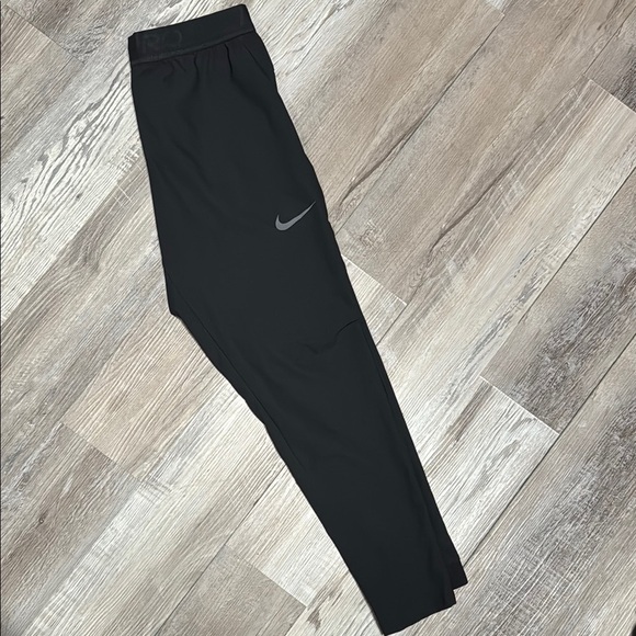 NIKE PRO DRI-FIT Black Running/Track Pants Size M - Picture 8 of 8